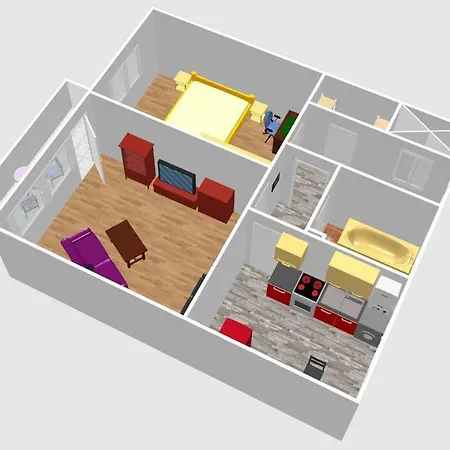 Ferienwohnung アパート