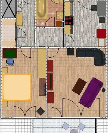 アパート Ferienwohnung レムシャイト