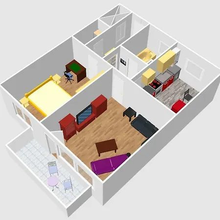 アパート Ferienwohnung *